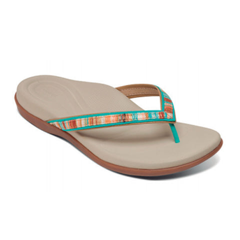 Aetrex Gwen Sandal (Women) - Marine Sandal - Thong - The Heel Shoe Fitters
