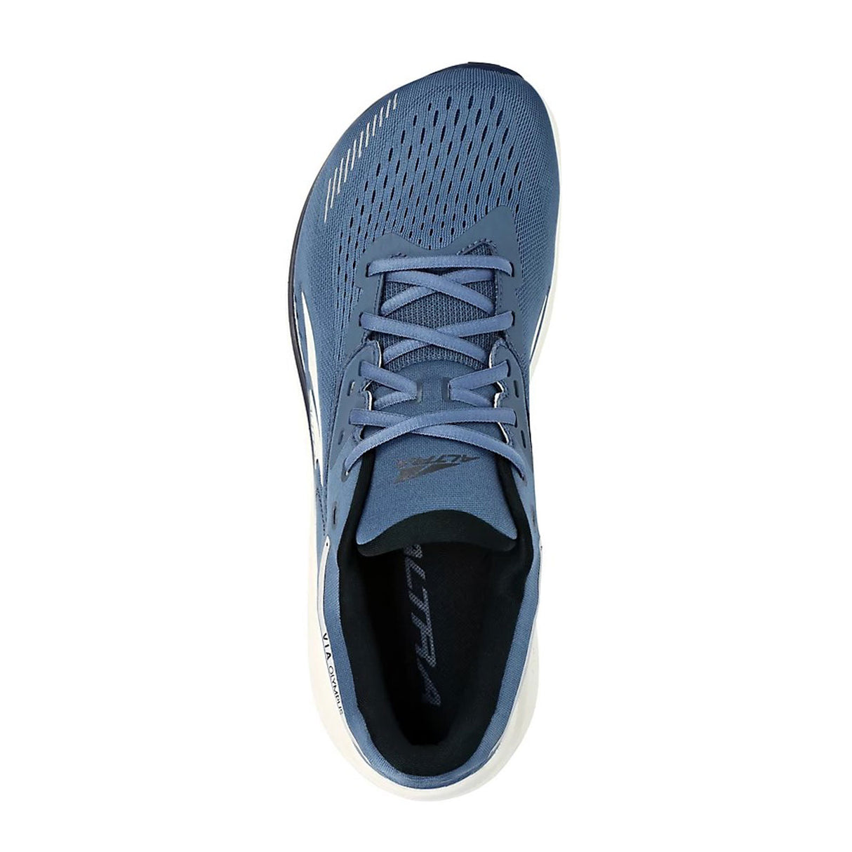 Altra VIA Olympus Running Shoe (Men) - Mineral Blue Athletic - Running - The Heel Shoe Fitters