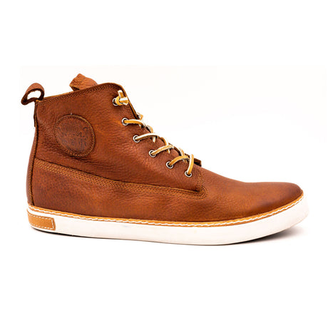 Blackstone AM02 LW High Top Sneaker (Men) - Old Yellow Athletic - Casual - Lace Up - The Heel Shoe Fitters