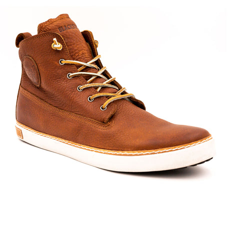 Blackstone AM02 LW High Top Sneaker (Men) - Old Yellow Athletic - Casual - Lace Up - The Heel Shoe Fitters