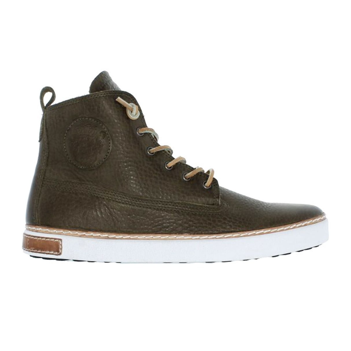 Blackstone AM02 LW High Top Sneaker (Men) - Olive Boots - Winter - Mid Boot - The Heel Shoe Fitters