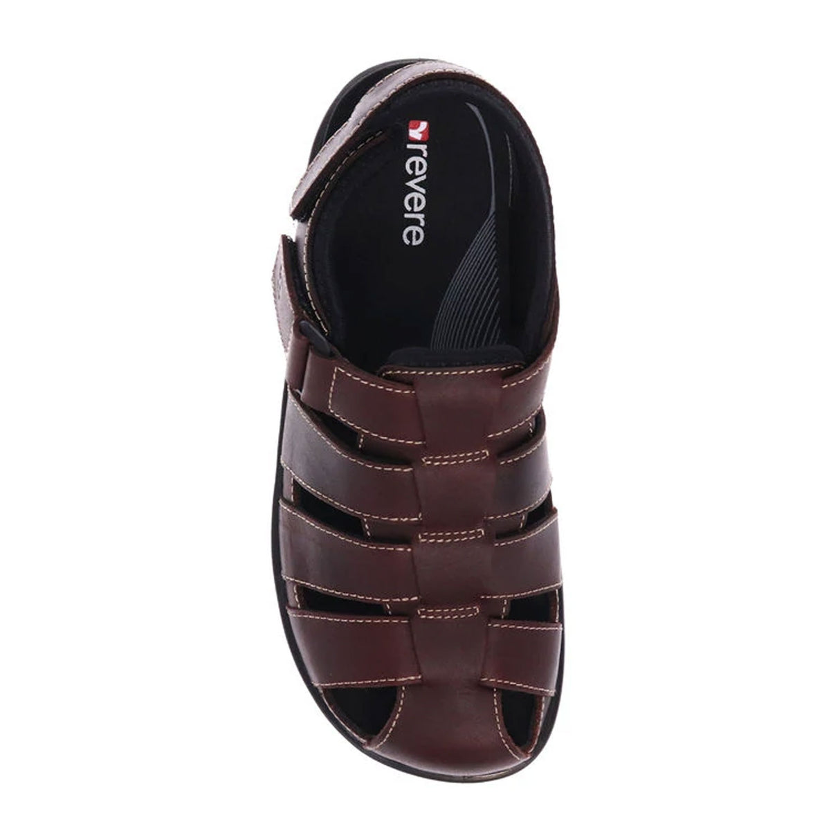 Revere Amsterdam Backstrap Sandal (Men) - Whiskey Sandal - Backstrap - The Heel Shoe Fitters