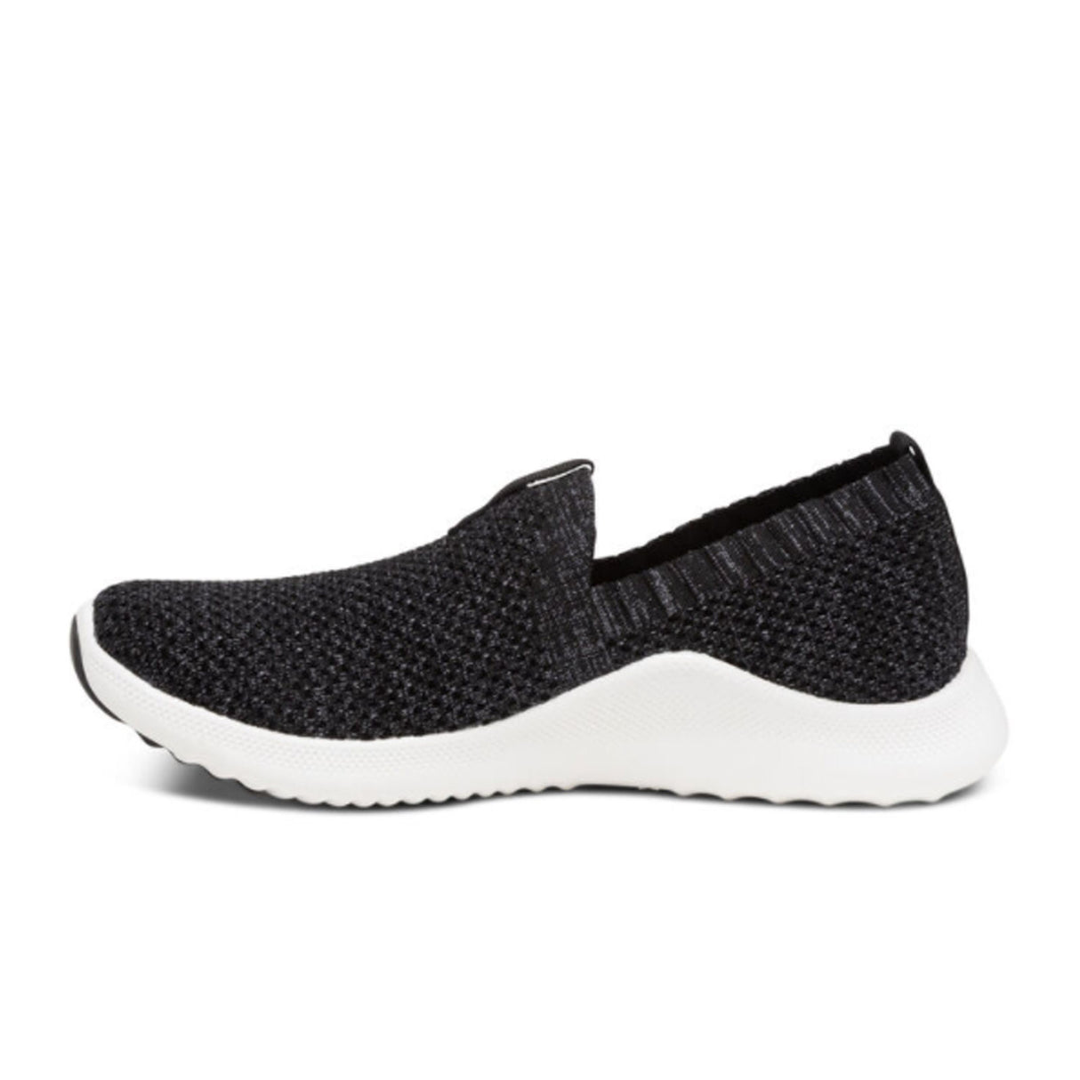 Aetrex Angie Slip On Sneaker (Women) - Black Athletic - Casual - Slip On - The Heel Shoe Fitters