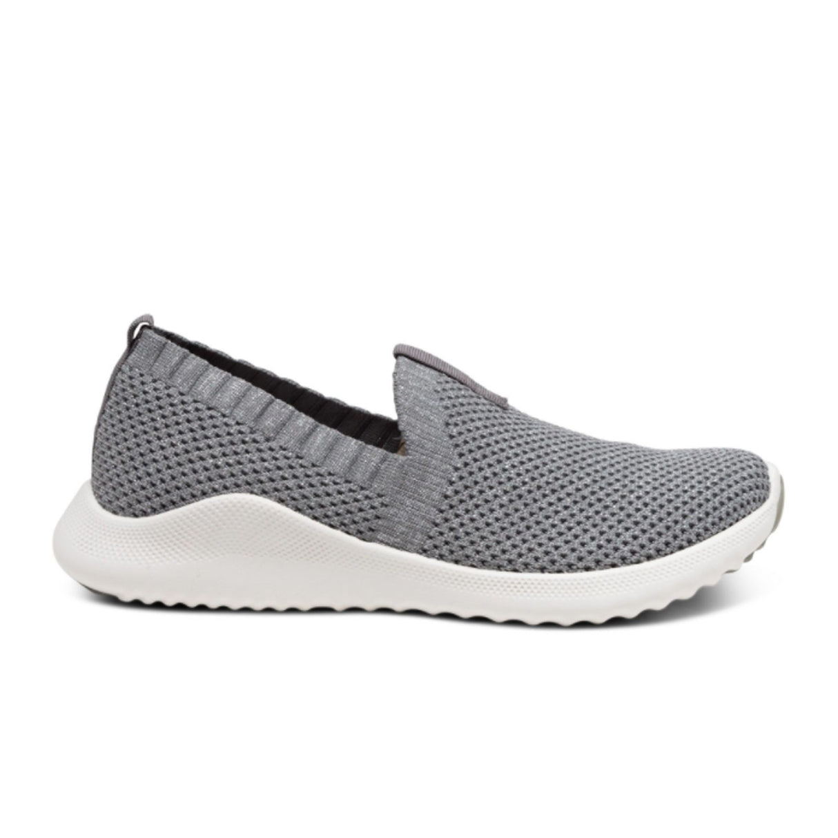 Aetrex Angie Slip On Sneaker (Women) - Grey Athletic - Casual - Slip On - The Heel Shoe Fitters