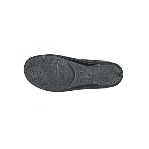 Aetrex Crystal Bungee Oxford (Women) - Blackberry Dress-Casual - Lace Ups - The Heel Shoe Fitters