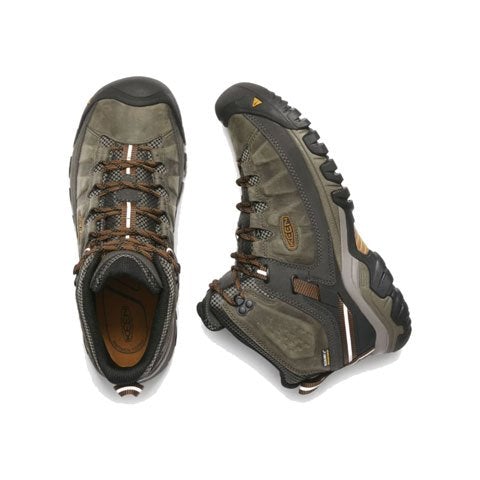 Keen Targhee III Mid Waterproof Hiking Boot (Men) - Black Olive/Golden Brown Boots - Hiking - Mid - The Heel Shoe Fitters