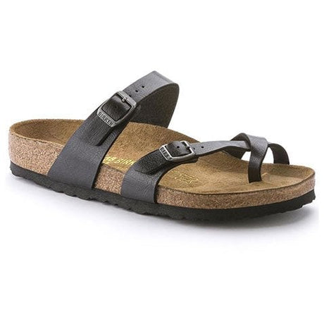 Birkenstock Mayari Birko-Flor Thong Sandal (Women) - Graceful Licorice Sandals - Thong - The Heel Shoe Fitters