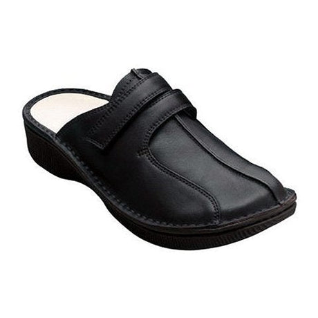 Akaishi Sora Slide (Women) - Black Dress-Casual - Slides - The Heel Shoe Fitters