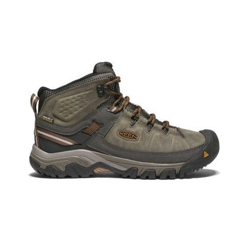 Keen Targhee III Mid Waterproof Hiking Boot (Men) - Black Olive/Golden Brown Boots - Hiking - Mid - The Heel Shoe Fitters