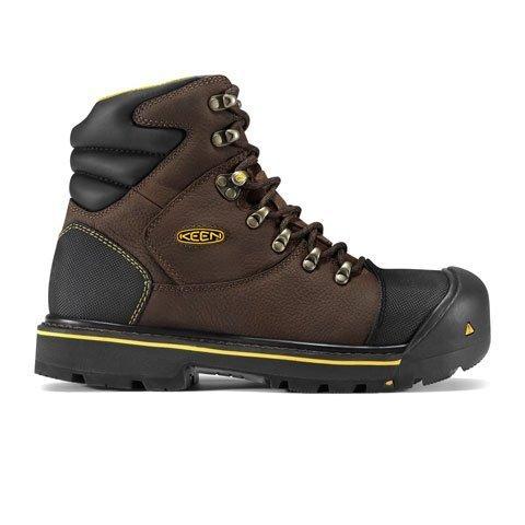 Keen Utility Milwaukee 6" Steel Toe Work Boot (Men)  - Slate Black Boots - Work - 6 Inch - The Heel Shoe Fitters