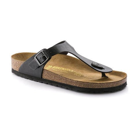 Birkenstock Gizeh Birko-Flor Thong Sandal (Women) - Graceful Licorice Sandals - Thong - The Heel Shoe Fitters
