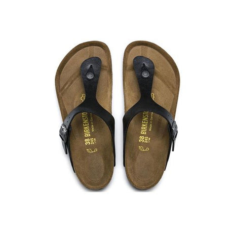 Birkenstock Gizeh Birko-Flor Thong Sandal (Women) - Graceful Licorice Sandals - Thong - The Heel Shoe Fitters