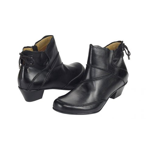Aetrex Samantha Ankle Boot (Women) - Black Boots - Fashion - Ankle Boot - The Heel Shoe Fitters