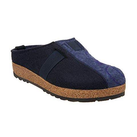 Haflinger Magic Clog (Women) - Navy/Denim Dress-Casual - Clogs & Mules - The Heel Shoe Fitters