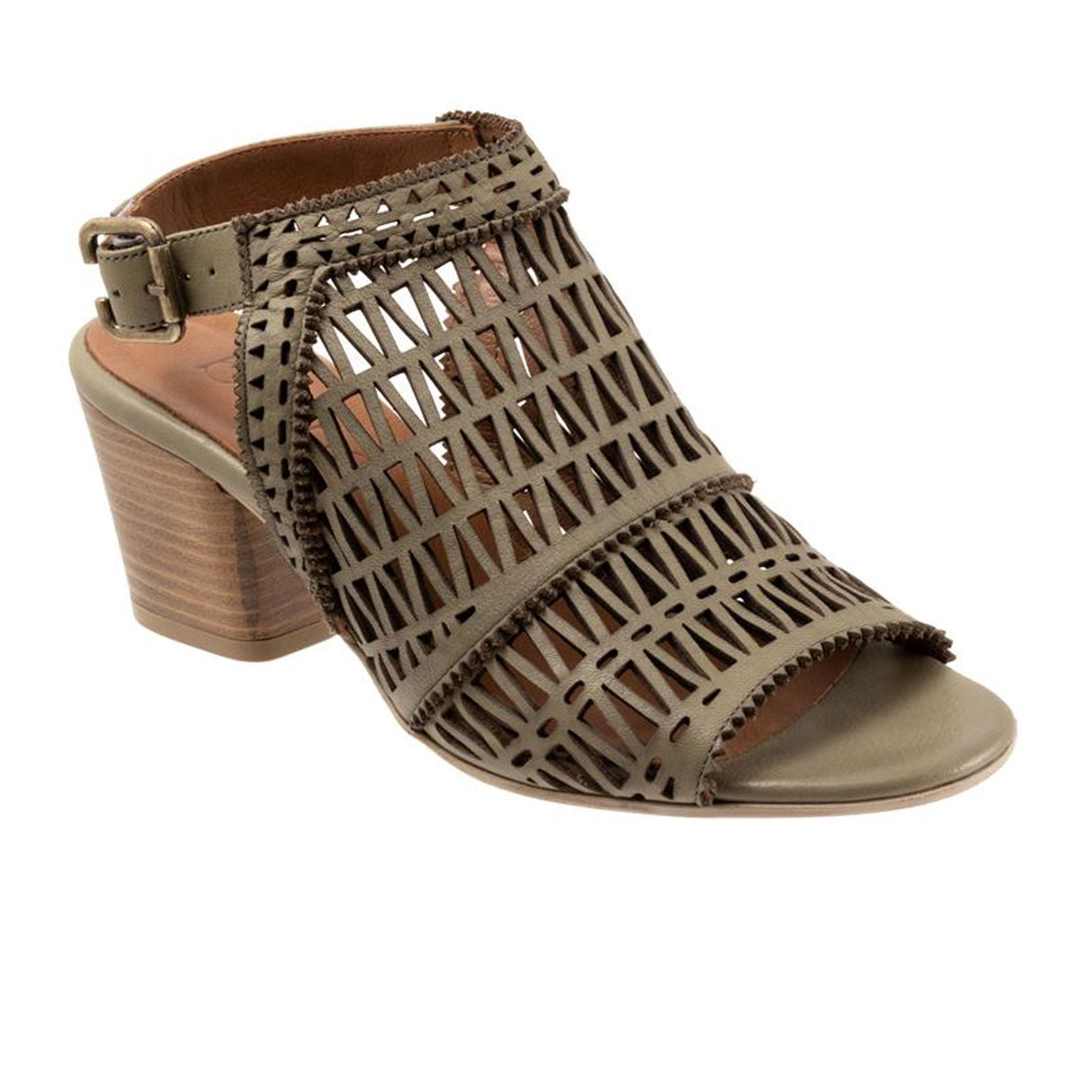 Bueno Candice Heeled Sandal (Women) - Sage Sandal - Heel/Wedge - The Heel Shoe Fitters