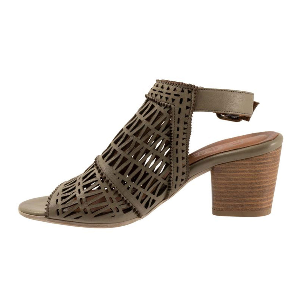 Bueno Candice Heeled Sandal (Women) - Sage Sandal - Heel/Wedge - The Heel Shoe Fitters