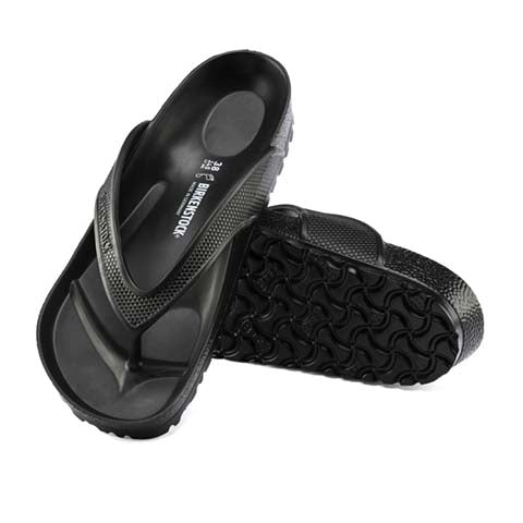Birkenstock Honolulu EVA Thong Sandal (Unisex) - Black Sandals - Thong - The Heel Shoe Fitters