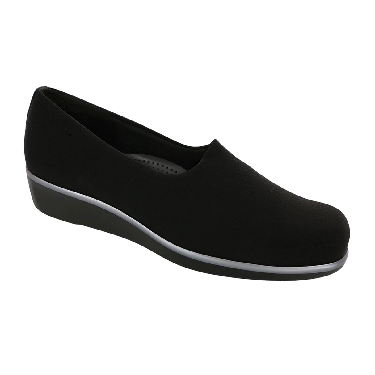 SAS Bliss Slip On (Women) - Black Dress-Casual - Slip On - The Heel Shoe Fitters