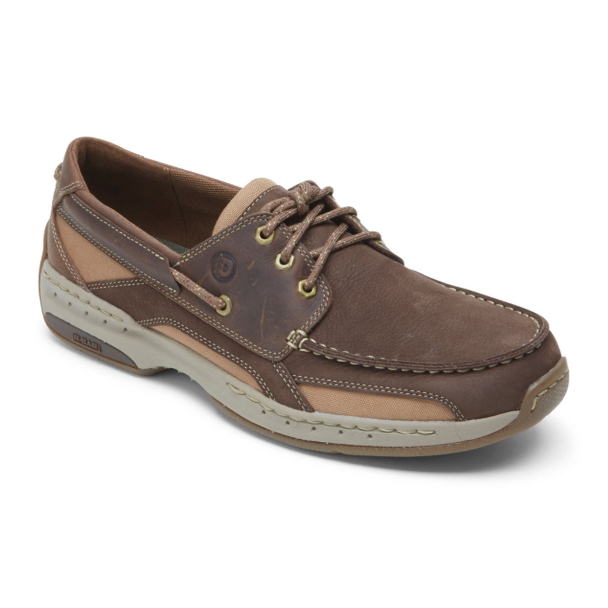 Dunham Waterford Captain Boat Shoe (Men) - Java Nubuck Dress-Casual - Slip On - The Heel Shoe Fitters