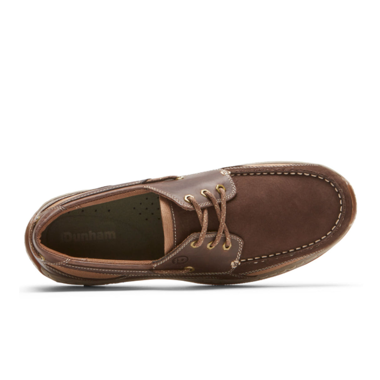 Dunham Waterford Captain Boat Shoe (Men) - Java Nubuck Dress-Casual - Slip On - The Heel Shoe Fitters