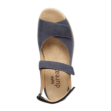 Durea Cheryl (Women) - Blue Sandals - Backstrap - The Heel Shoe Fitters