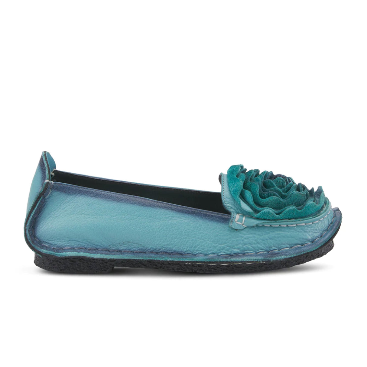 L'Artiste Dezi Flat (Women) - Blue Dress-Casual - Flat - The Heel Shoe Fitters