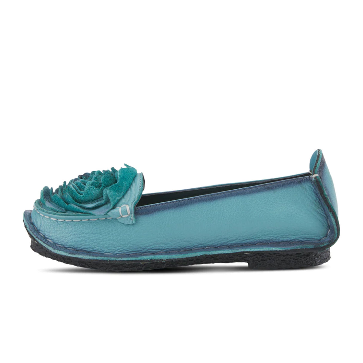 L'Artiste Dezi Flat (Women) - Blue Dress-Casual - Flat - The Heel Shoe Fitters