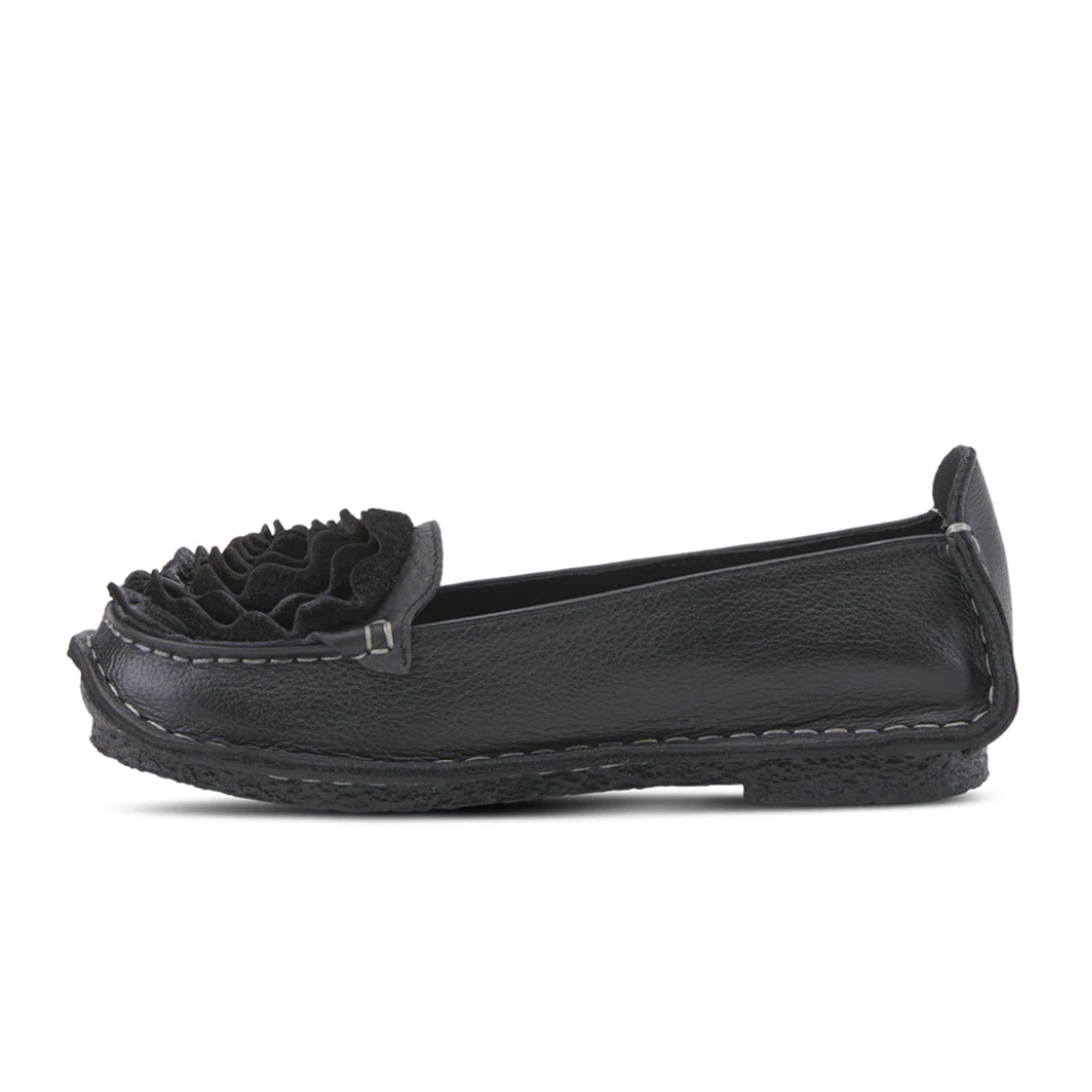 L'Artiste Dezi Flat (Women) - Black Dress-Casual - Flat - The Heel Shoe Fitters