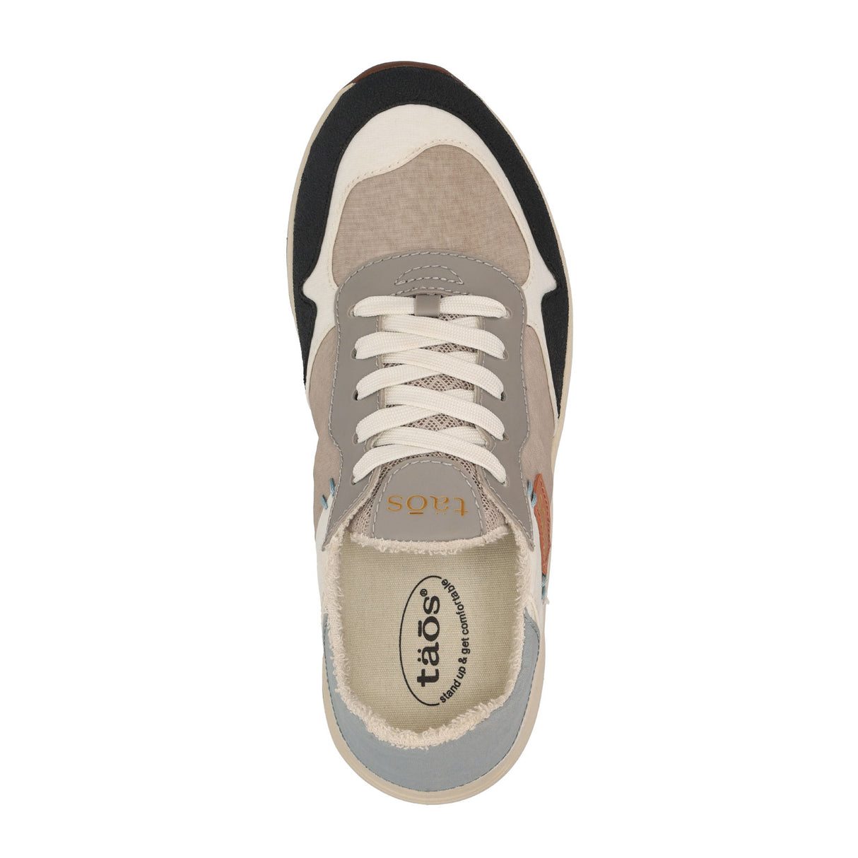 Taos Direction Sneaker (Women) - Grey/Cloud Multi Athletic - Casual - Lace Up - The Heel Shoe Fitters