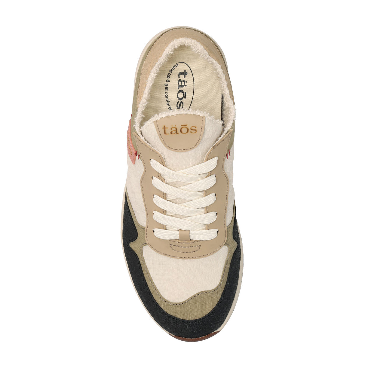 Taos Direction Sneaker (Women) - Olive/Stone Multi Athletic - Casual - Lace Up - The Heel Shoe Fitters