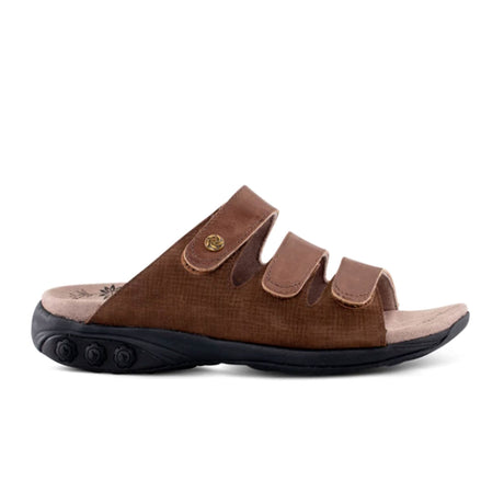 Therafit Vanessa (Women) - Brown Sandals - Slide - The Heel Shoe Fitters