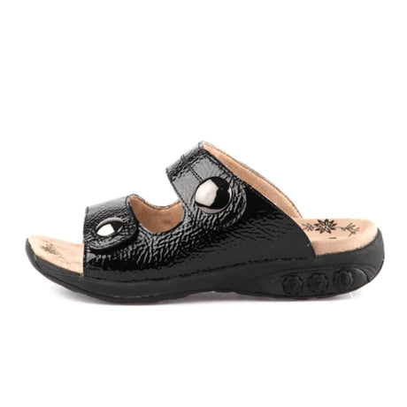 Therafit Eva (Women) - Black Sandals - Slide - The Heel Shoe Fitters