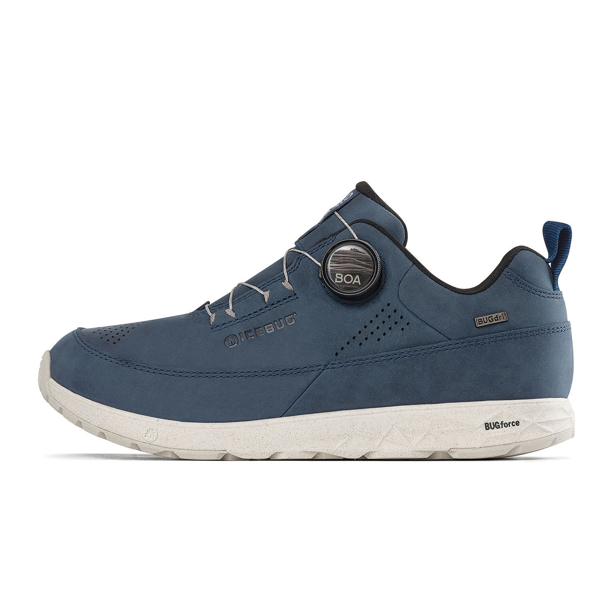 Icebug Ava Biosole Walking Shoe (Women) - Lake Blue Athletic - Casual - Lace Up - The Heel Shoe Fitters