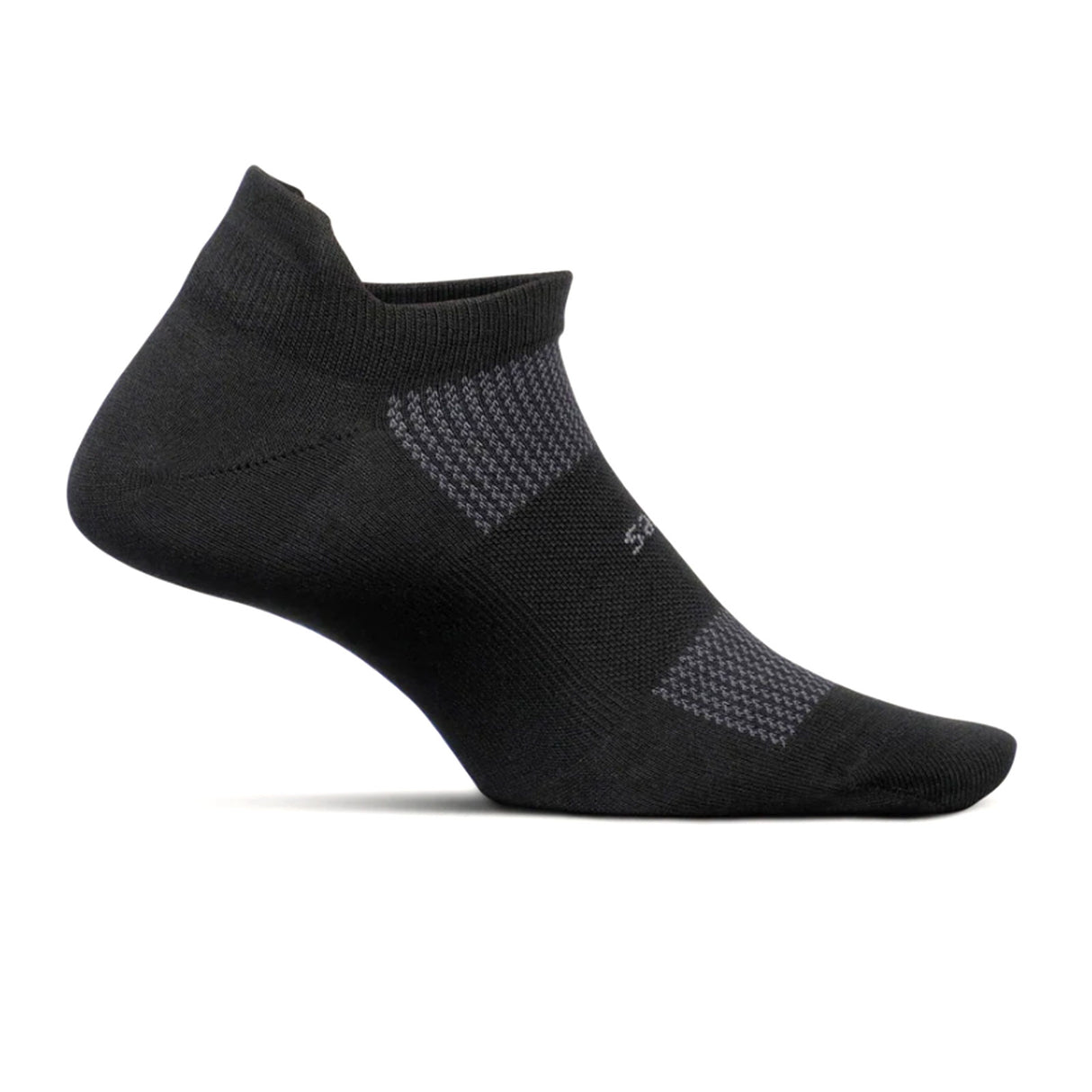 Feetures FA5501 High Performance Ultra Light No Show Tab Sock (Unisex) - Black Accessories - Socks - Performance - The Heel Shoe Fitters
