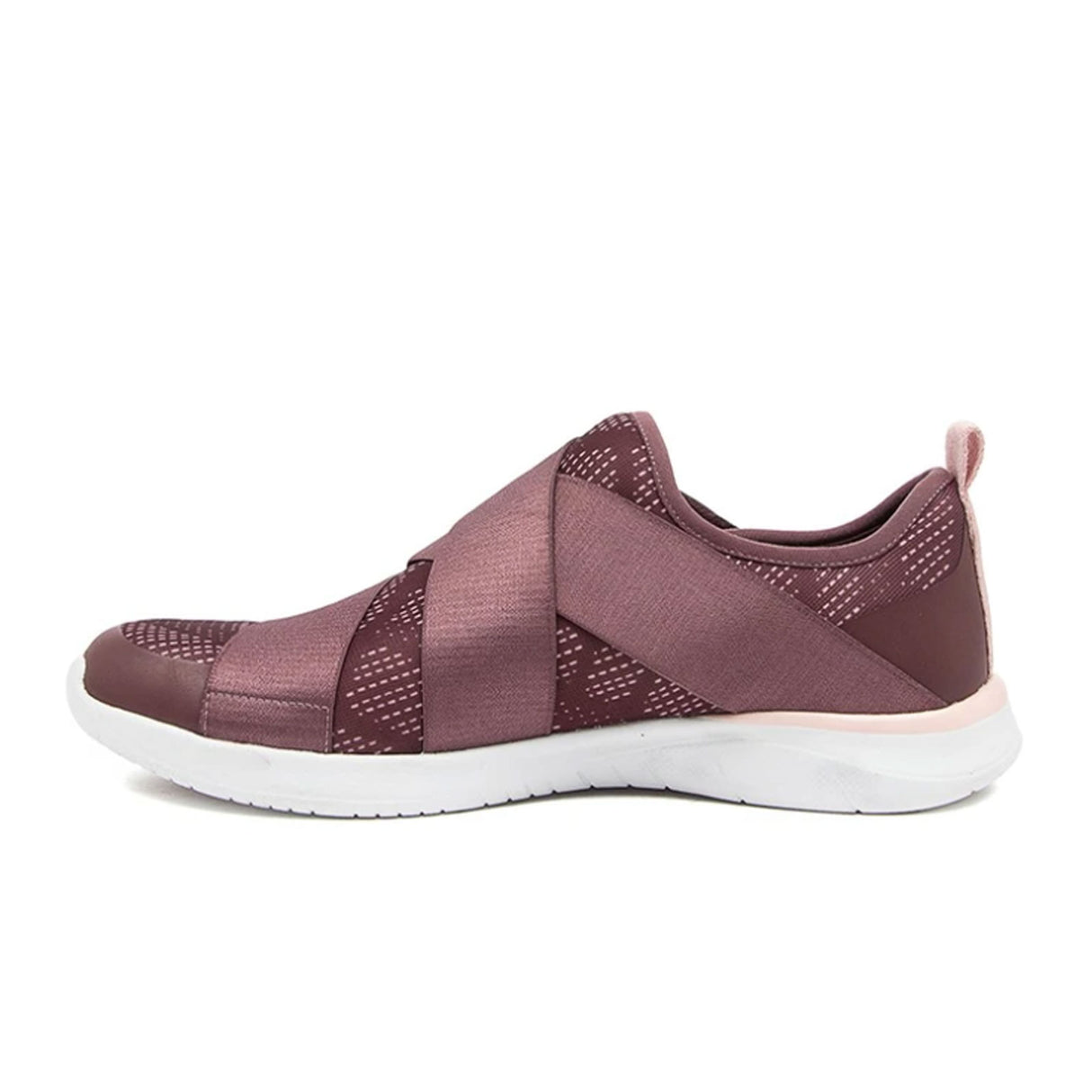 Ziera Farrell Wide Sneaker (Women) - Wine Neoprene Athletic - Athleisure - The Heel Shoe Fitters