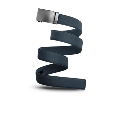 Mission Canvas Belt (Men) - Gun Metal/Midnight Blue Canvas Accessories - Belts - Non-Leather - The Heel Shoe Fitters