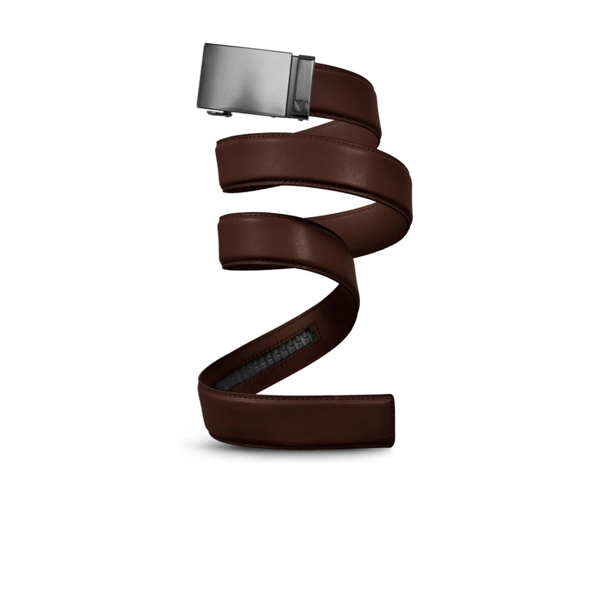 Mission Belts Leather Belt (Men) - Gun Metal/Chocolate Brown Leather Accessories - Belts - Leather - The Heel Shoe Fitters