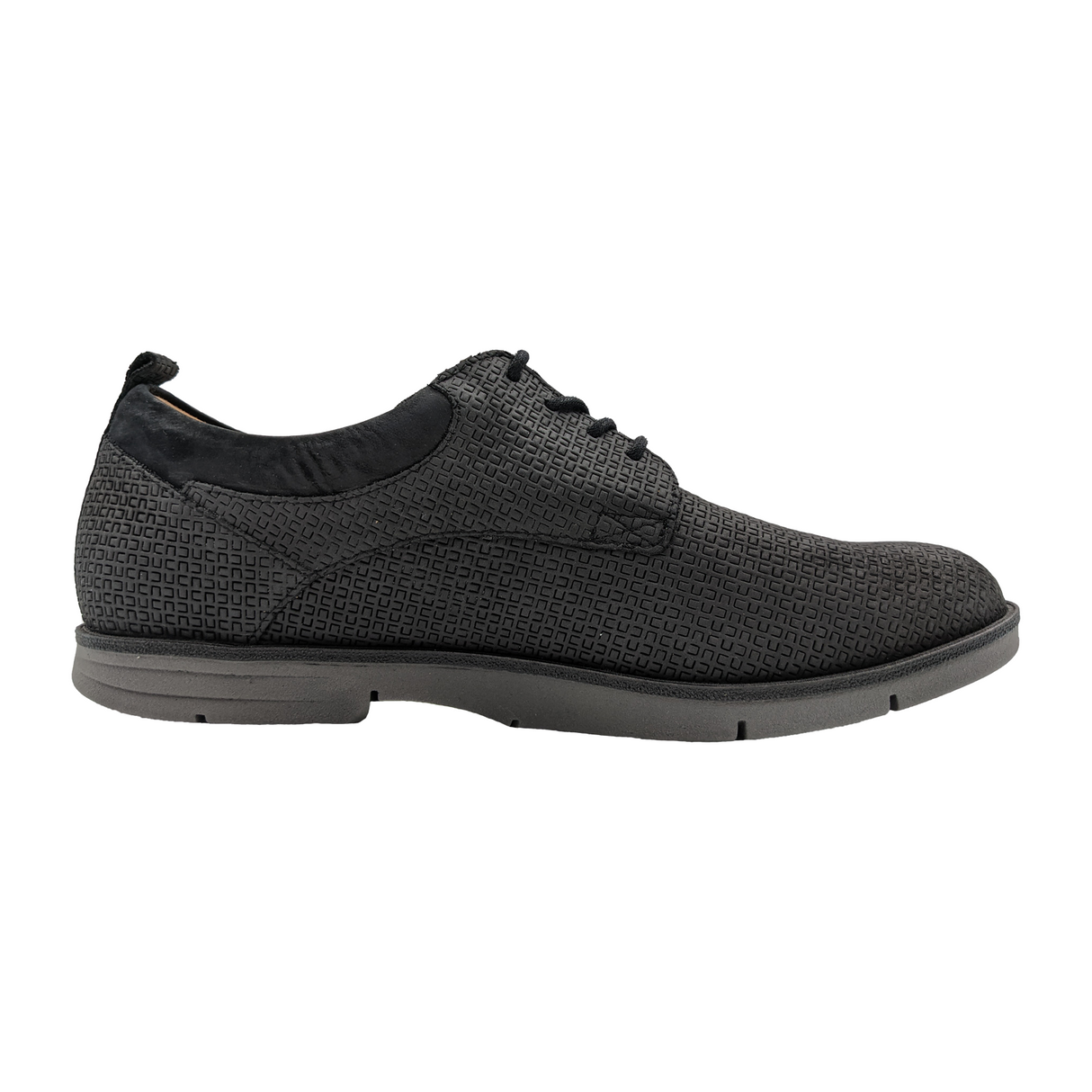 Ganter Gabriel Lace Up (Men) - Black Dress-Casual - Oxford - The Heel Shoe Fitters