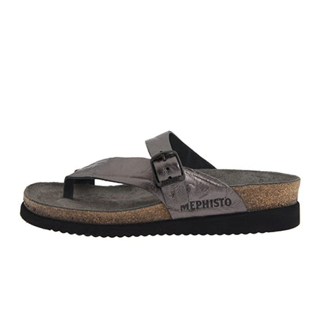 Mephisto Helen Thong Sandal (Women) - Grey Etna Sandals - Thong - The Heel Shoe Fitters