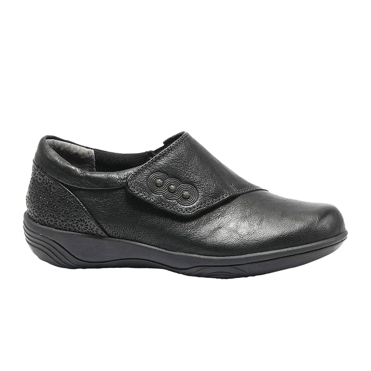 Halsa Anna Slip On (Women) - Black Dress-Casual - Slip On - The Heel Shoe Fitters