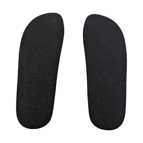 Haflinger Wool Insoles (Men) - Black Accessories - Orthotics/Insoles - Full Length - The Heel Shoe Fitters