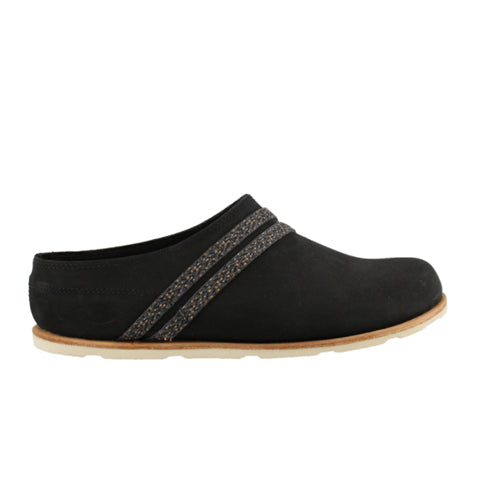 Chaco Harper Slide (Women) - Black Dress-Casual - Clogs & Mules - The Heel Shoe Fitters