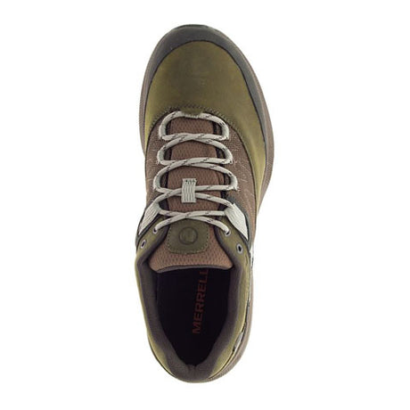 Merrell Zion Waterproof (Men) - Dark Olive Hiking - Low - The Heel Shoe Fitters