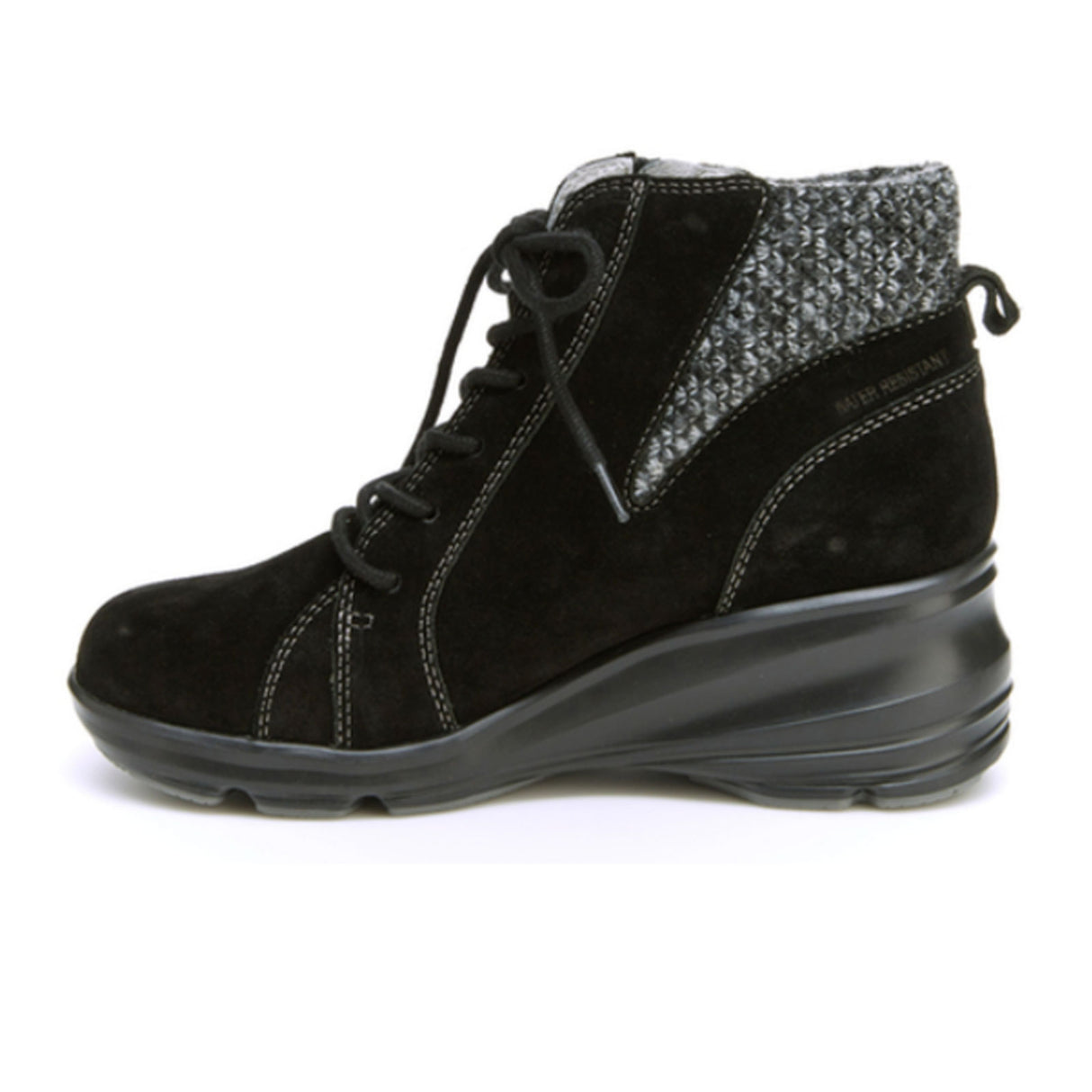 Jambu Stella Water Resistant Ankle Boot (Women) - Black Boots - Fashion - Wedge - The Heel Shoe Fitters