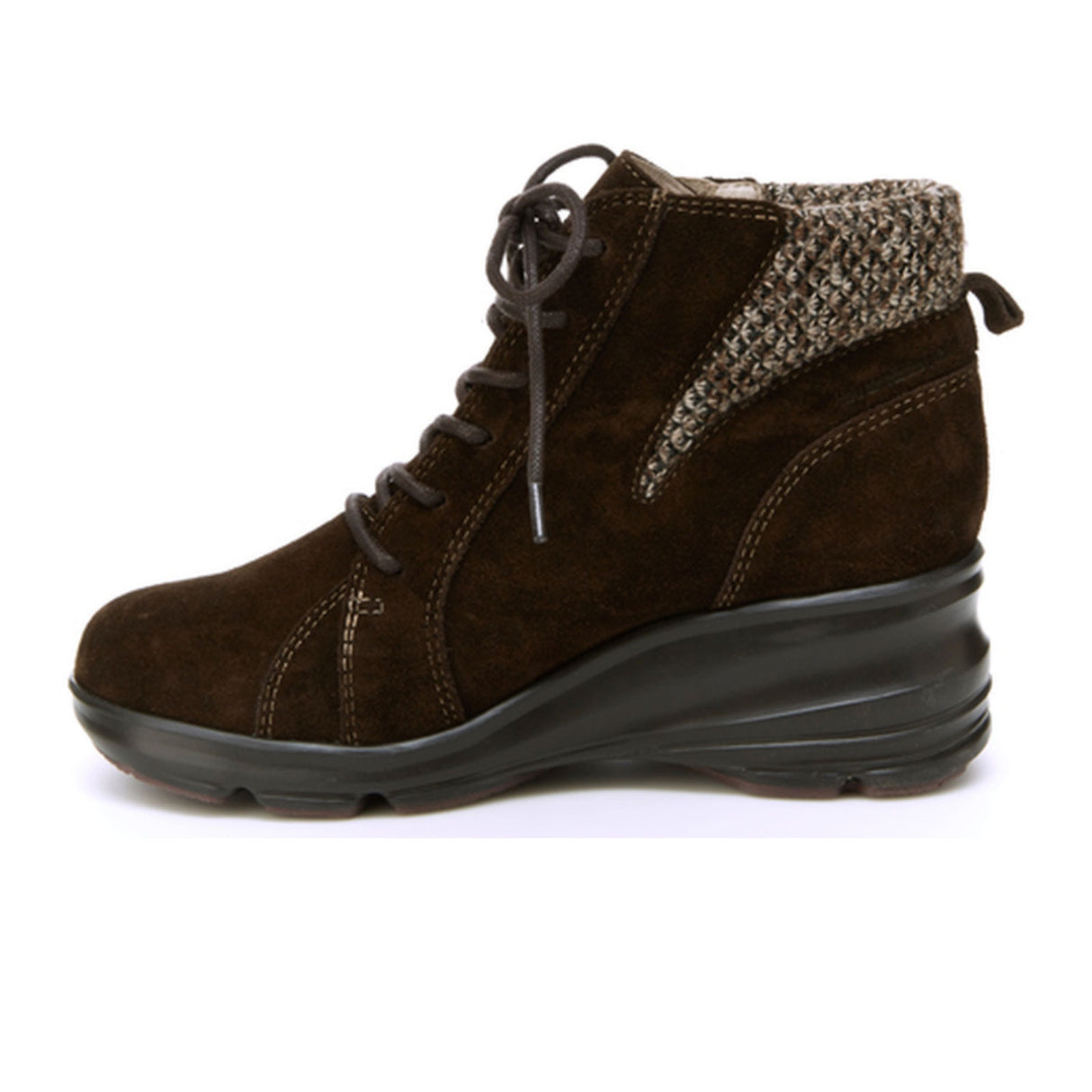 Jambu Stella Water Resistant Ankle Boot (Women) - Dark Brown Boots - Fashion - Wedge - The Heel Shoe Fitters