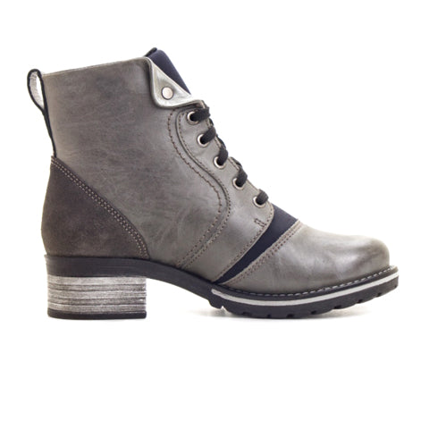 Dromedaris Karissa Neoprene Ankle Boot (Women) - Slate Boots - Fashion - Mid Boot - The Heel Shoe Fitters