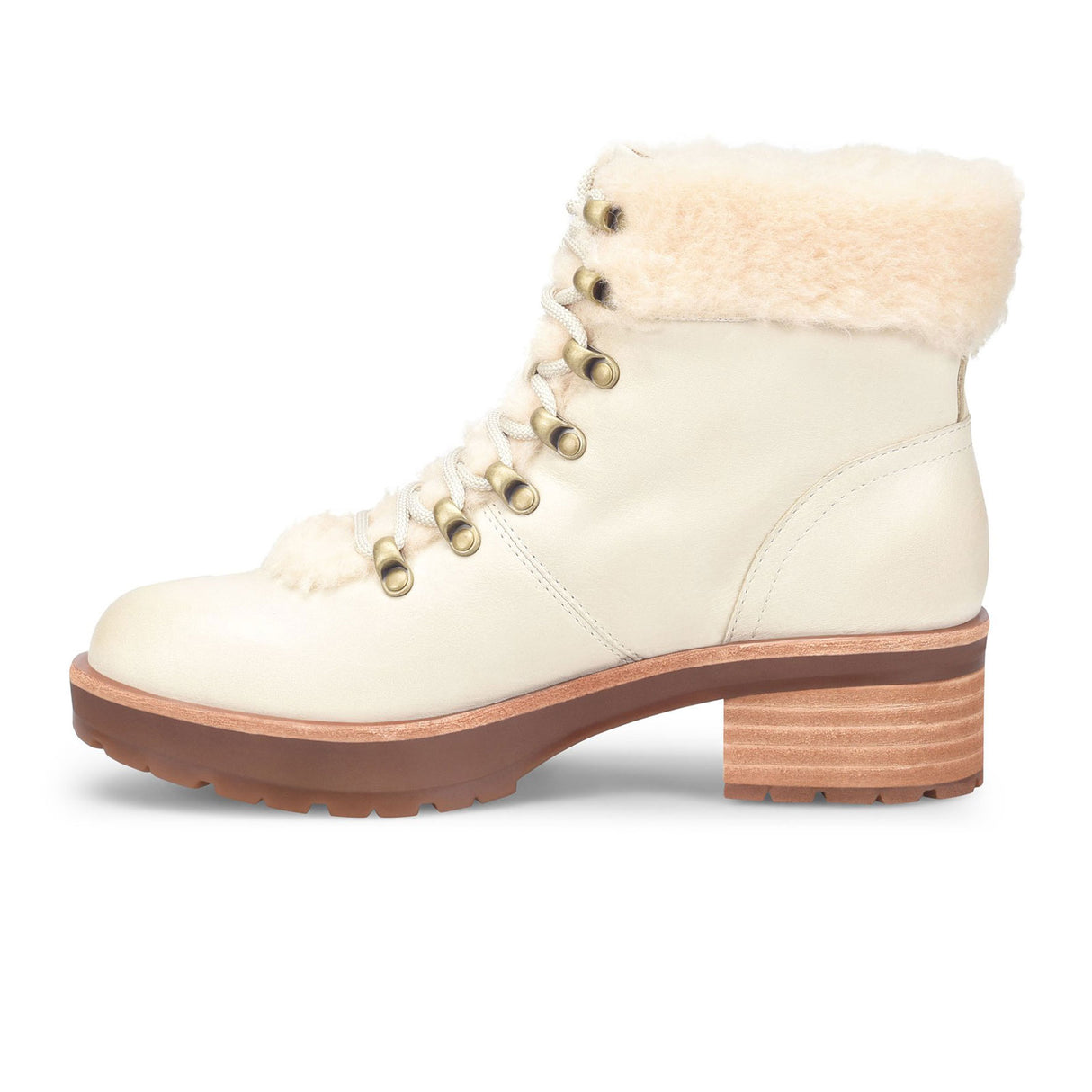 Kork-Ease Winslet Heeled Mid Boot (Women) - Cream Boots - Fashion - The Heel Shoe Fitters