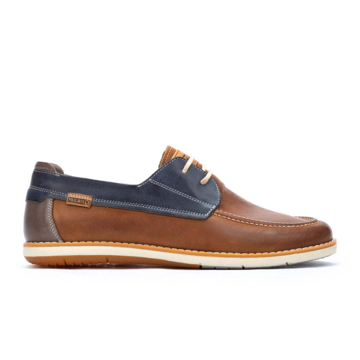 Pikolinos Jucar M4E-1035BFC1 Boat Shoe (Men) - Brandy Leather Dress-Casual - Loafers - The Heel Shoe Fitters