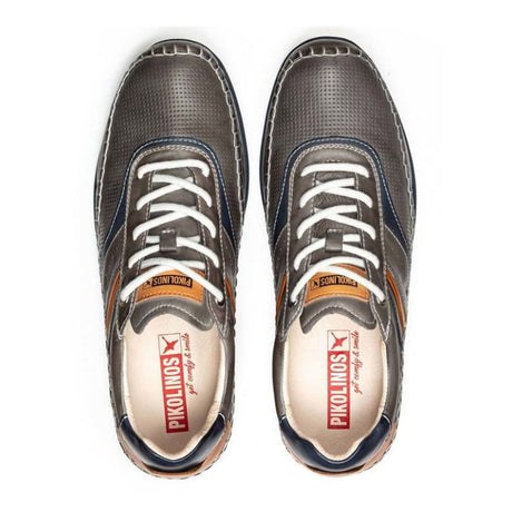 Pikolinos Fuencarral M4U-6048C1 (Men) - Dark Grey Dress-Casual - Sneakers - The Heel Shoe Fitters