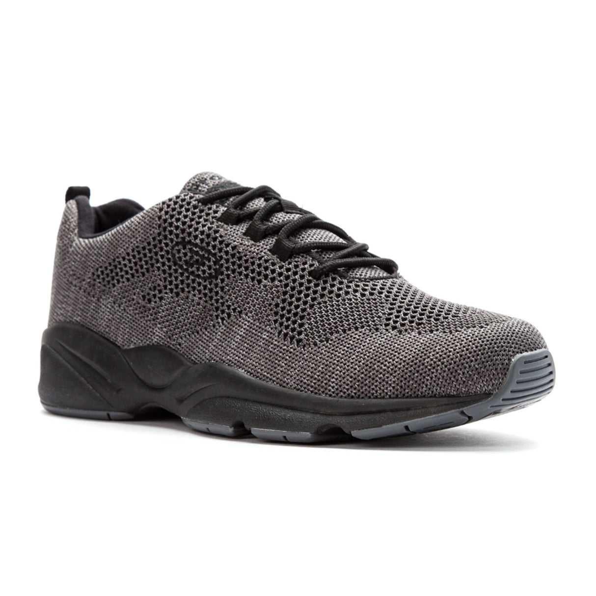 Propet Stability Fly Sneaker (Men) - Dark Grey/Light Grey Athletic - Athleisure - The Heel Shoe Fitters